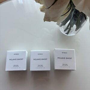 Byredo Mojave Ghost Soap Bar Trio in White